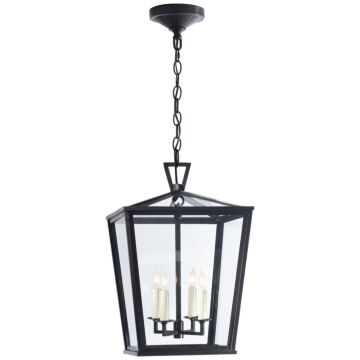 Darlana Outdoor  Hanging Lantern in Bronze by Visual Comfort Signature