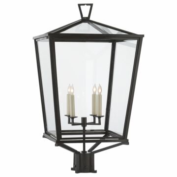 Darlana Outdoor  Post Lantern in Bronze by Visual Comfort Signature