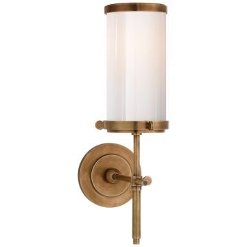 Bryant Bath  Wall Sconce in Hand-Rubbed Antique Brass by Visual Comfort Signature