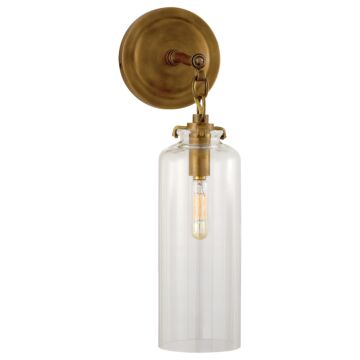 Katie Cylider  Wall Sconce in Hand-Rubbed Antique Brass by Visual Comfort Signature
