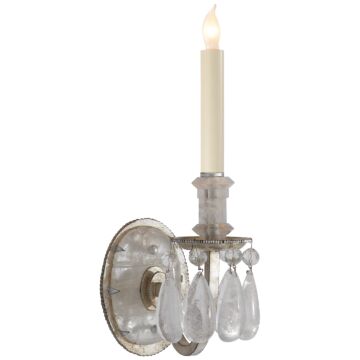 Elizabeth  Wall Sconce in Burnished Silver Leaf by Visual Comfort Signature