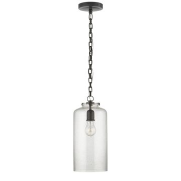 Katie Cylider  Pendant in Bronze by Visual Comfort Signature