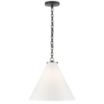 Katie Conical  Pendant in Bronze by Visual Comfort Signature