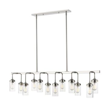 Z-Lite Calliope 12-Light Pendant Light In Polished Nickel