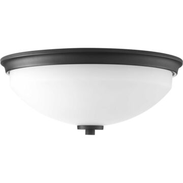 Replay 2-Light Flush Mount in Black