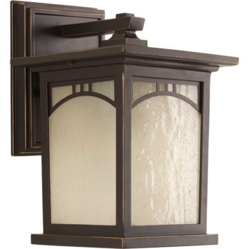Residence 1-Light Wall Lantern in Antique Bronze