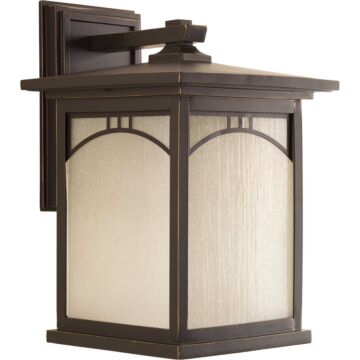 Residence 1-Light Wall Lantern in Antique Bronze