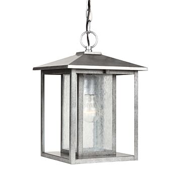 Generation Lighting Hunnington Outdoor Hanging Light in Weathered Pewter