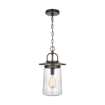 Tybee 1-Light Outdoor Pendant in Antique Bronze