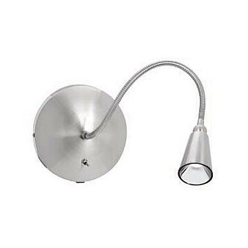 Bunk LED Wall Mount in Brushed Steel by Access