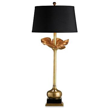 Currey & Company Metamorphosis Table Lamp in Antique Brass