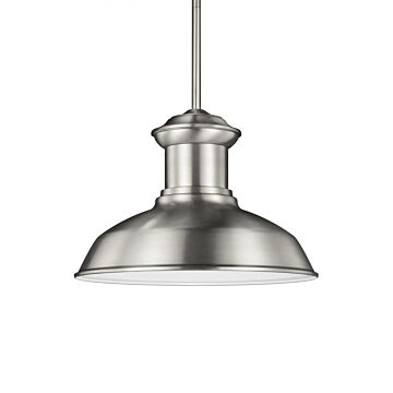 Generation Lighting Fredricksburg Outdoor Hanging Light in Satin Aluminum