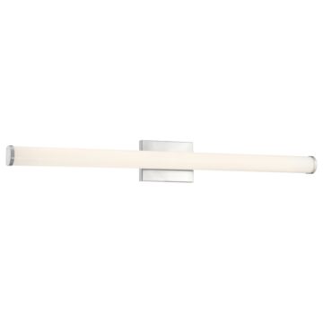 Arc LED Vanity in Brushed Steel by Access