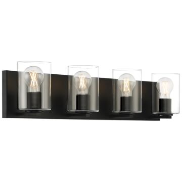 Oslo LED Vanity Fixture in Matte Black by Access