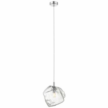 Boulder LED Pendant in Chrome by Access