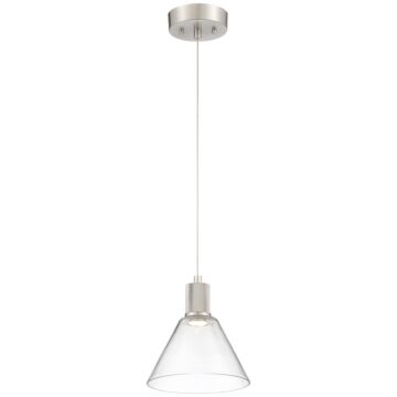 Port Nine Martini LED Pendant in Brushed Steel by Access