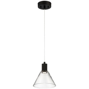 Port Nine Martini LED Pendant in Matte Black by Access