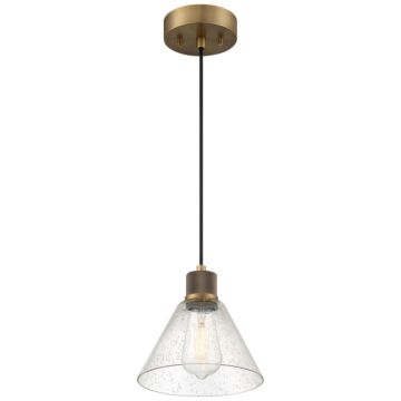 Port Nine Martini LED Pendant in Antique Brushed Brass by Access