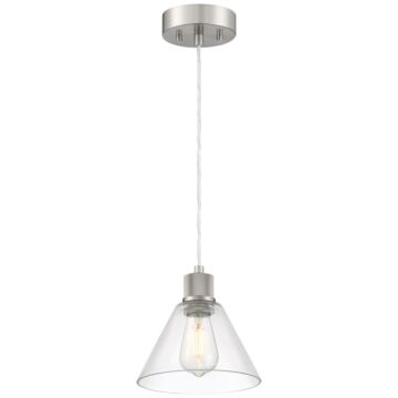 Port Nine Martini LED Pendant in Brushed Steel by Access