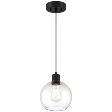Port Nine Burgundy LED Pendant in Matte Black by Access