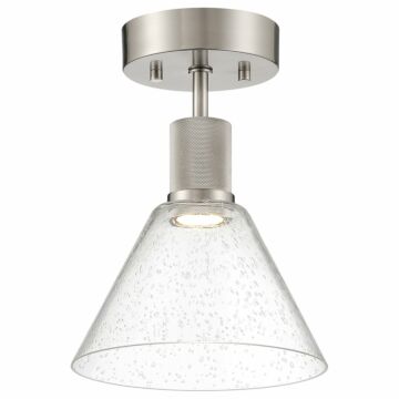 Port Nine Martini LED SemiFlush Mount in Brushed Steel by Access