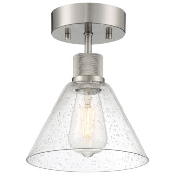 Port Nine Martini LED Semi Flush Mount in Brushed Steel by Access