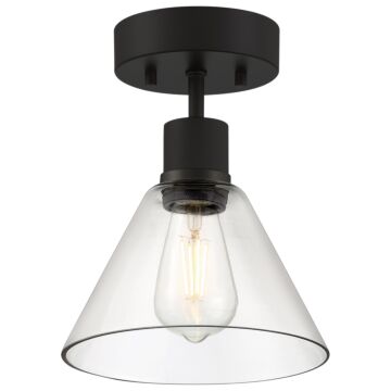 Port Nine Martini LED Semi Flush Mount in Matte Black by Access
