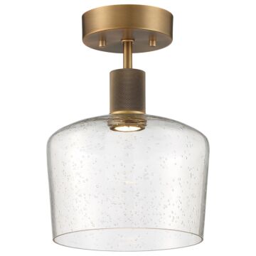 Port Nine Chardonnay LED SemiFlush Mount in Antique Brushed Brass by Access