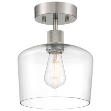 Port Nine Chardonnay LED Semi Flush Mount in Brushed Steel by Access