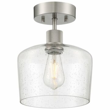 Port Nine Chardonnay LED Semi Flush Mount in Brushed Steel by Access