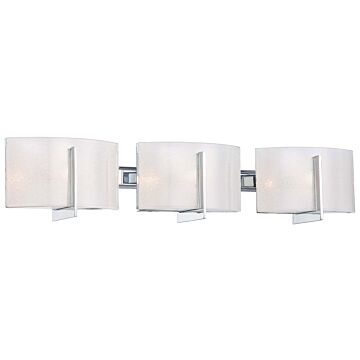 Minka Lavery Clarte 3 Light Bathroom Vanity Light in Chrome