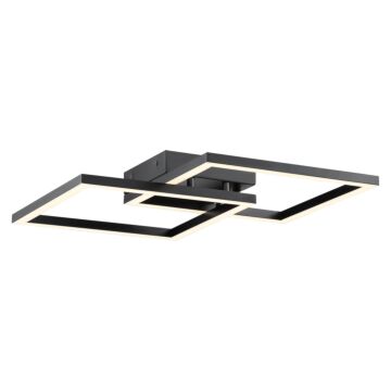 Squared LED Wall Fixture in Black by Access