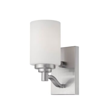 Durham One Light Wall Sconce in Satin Nickel by Millennium