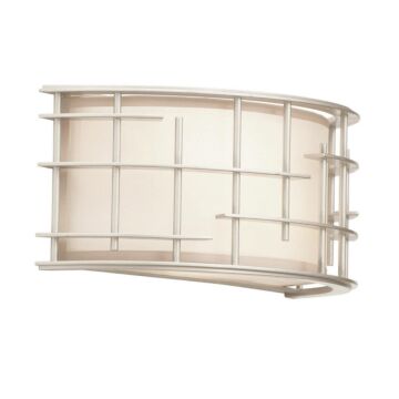 Atelier Two Light Wall Sconce in Tarnished Silver by Kalco