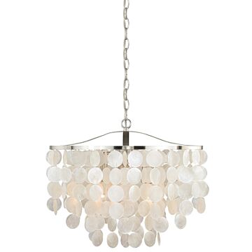 Elsa 3-Light Pendant in Satin Nickel
