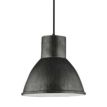 Generation Lighting Division Street 14" Pendant Light in Stardust