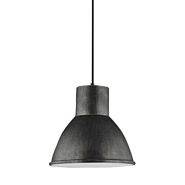 Division Street 1-Light Pendant in Stardust