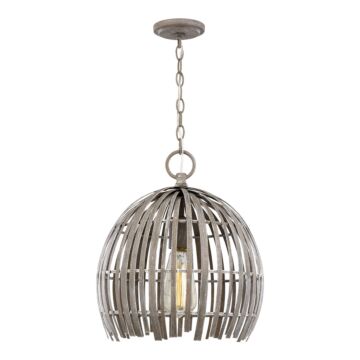 Hanalei One Light Pendant in Washed Pine by Visual Comfort Studio