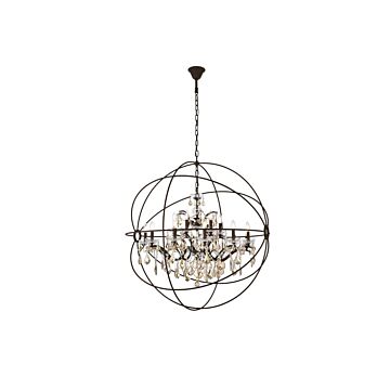 Geneva 18-Light Chandelier in Rustic Intent