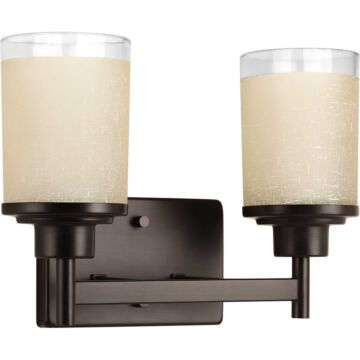 Alexa 2-Light Bathroom Vanity Light in Antique Bronze