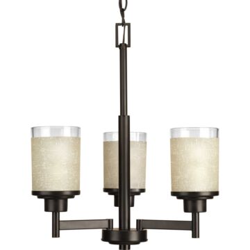 Alexa 3-Light Chandelier in Antique Bronze