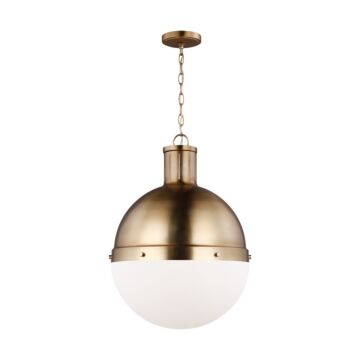 Hanks One Light Pendant in Satin Brass by Visual Comfort Studio