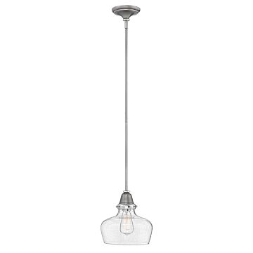 Hinkley Academy 1-Light Pendant In English Nickel