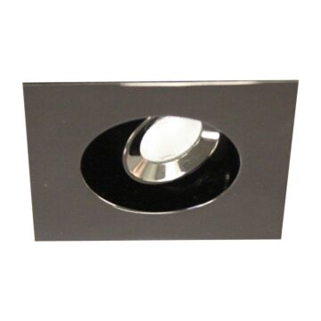 LED Miniature Recessed Task Light in Gun Metal by W.A.C. Lighting