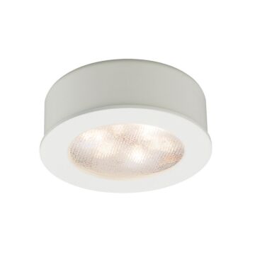 Led Button Light in White by W.A.C. Lighting