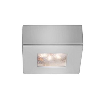 Led Button Light in Brushed Nickel by W.A.C. Lighting