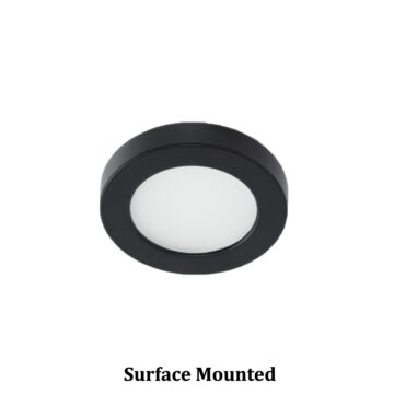 Led Button Light in Black by W.A.C. Lighting