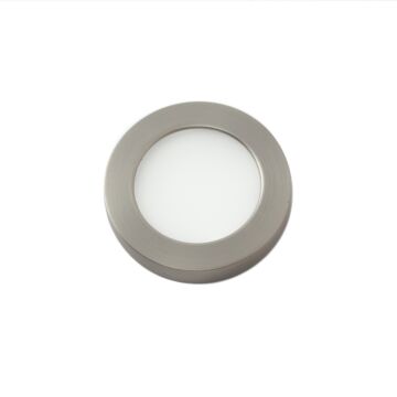 Led Button Light in Brushed Nickel by W.A.C. Lighting