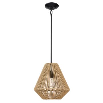 Golden Valentina Pendant Light in Matte Black