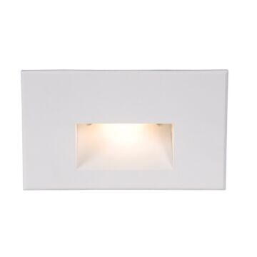 Led100 LED Step and Wall Light in White On Aluminum by W.A.C. Lighting